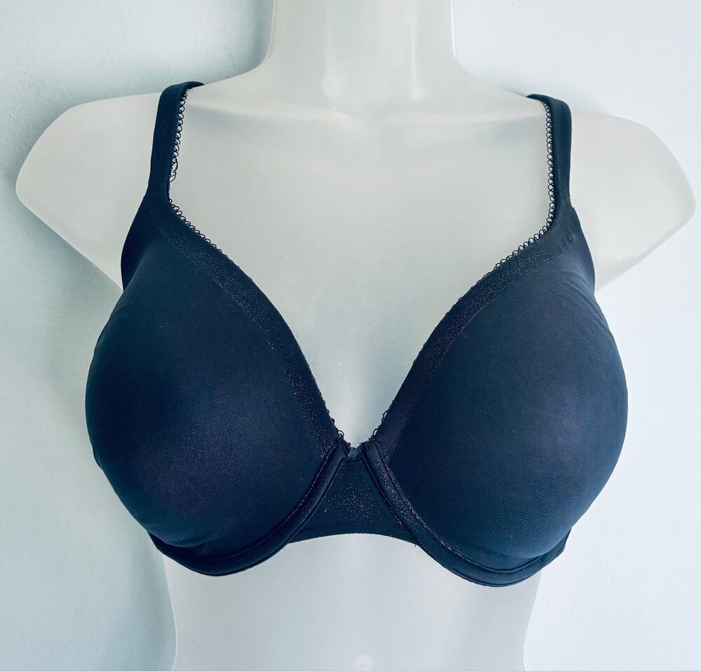 Victoria's Secret Bra Lined Perfect Coverage 36D Everyday Navy